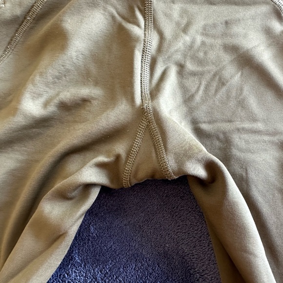 First Mile Tech Tight 2 Military Green Run Tech Fleece lined, zipper pockets - Picture 10 of 17